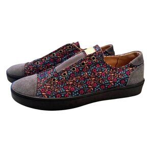 Spenco Malibu Floral Slip On Size 8.5 Women’s NWOB Sneaker Black Gray